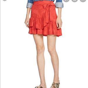 Maje Ruffled Skirt